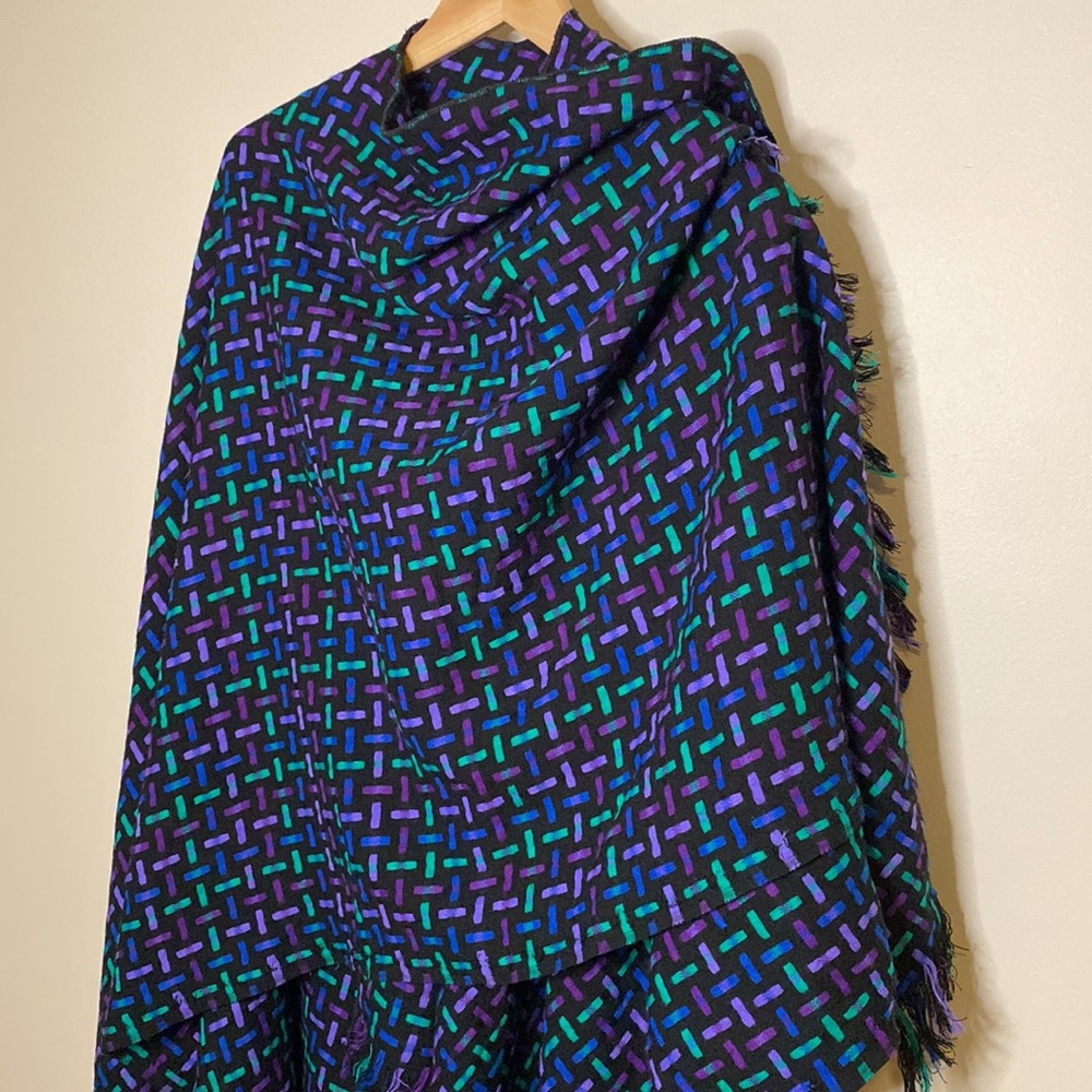 NEW Vintage 80s Samir Egyptian Shawl Wrap